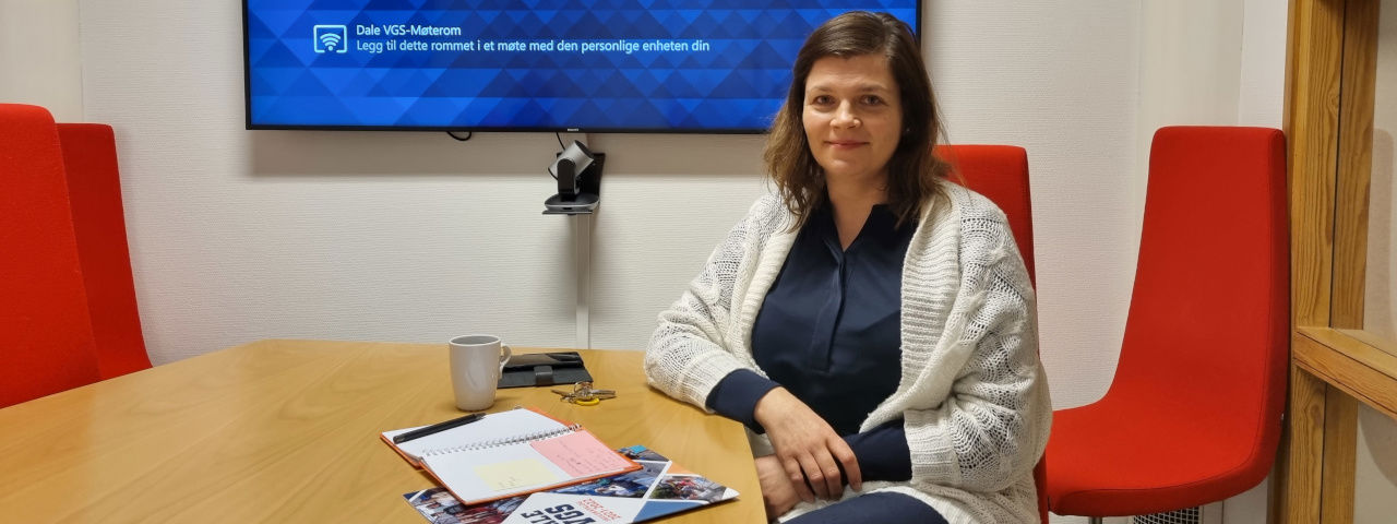 Helsesjukepleiar ved Dale vgs, Elin Heggheim Møller