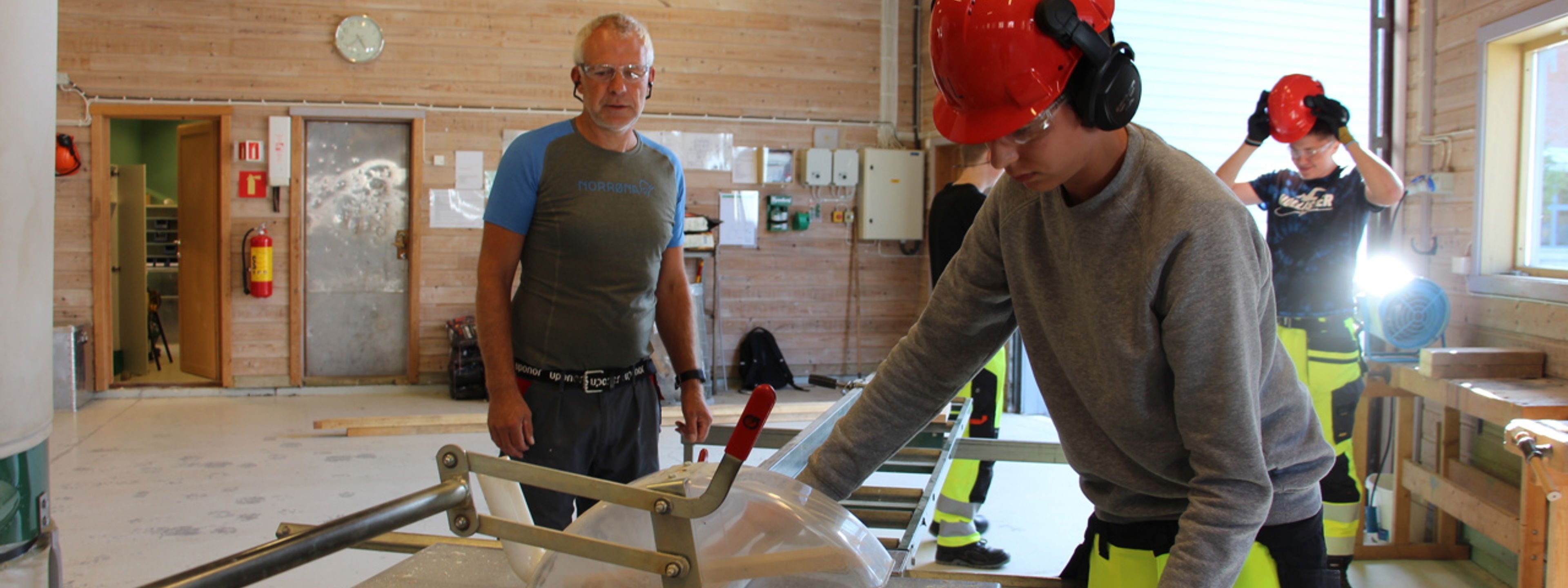 Bilde av Svein Magne i arbeid